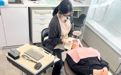 アフターケア・定期メンテナンス風景