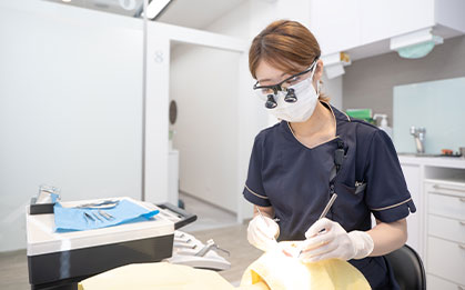 ホワイトニングとメンテナンスの写真